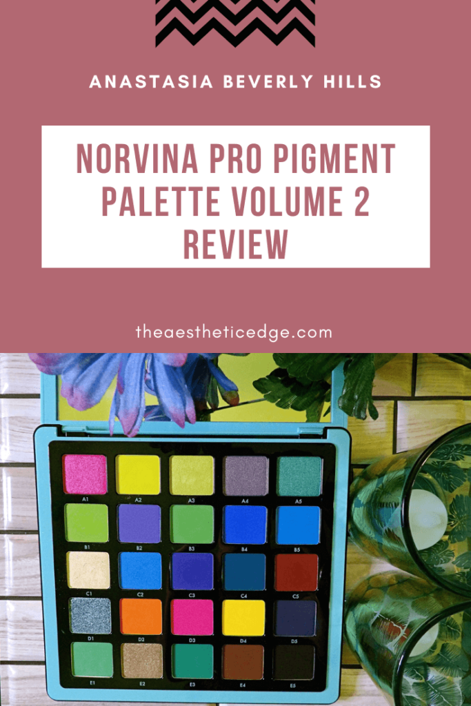 norvina pro pigment palette volume 2 review