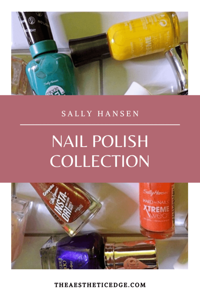 sally hansen nail polish collection