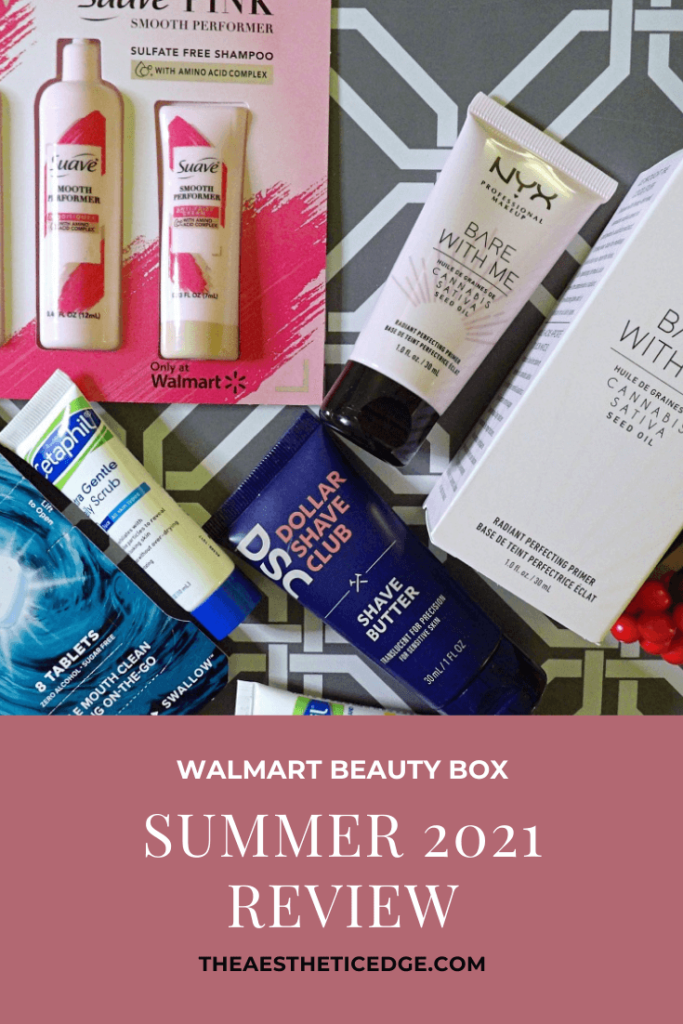 walmart beauty box summer 2021 review