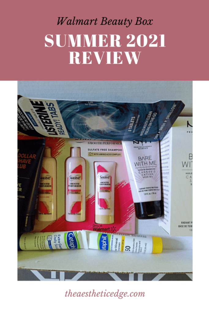 walmart beauty box summer 2021 review