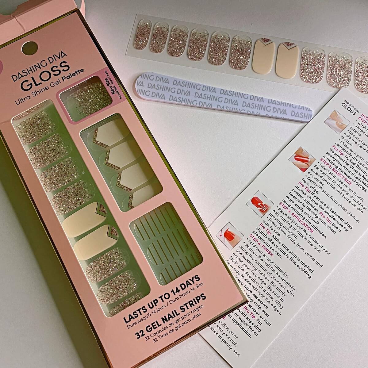 Dashing Diva Nail Strips Review & Application | The Aesthetic Edge