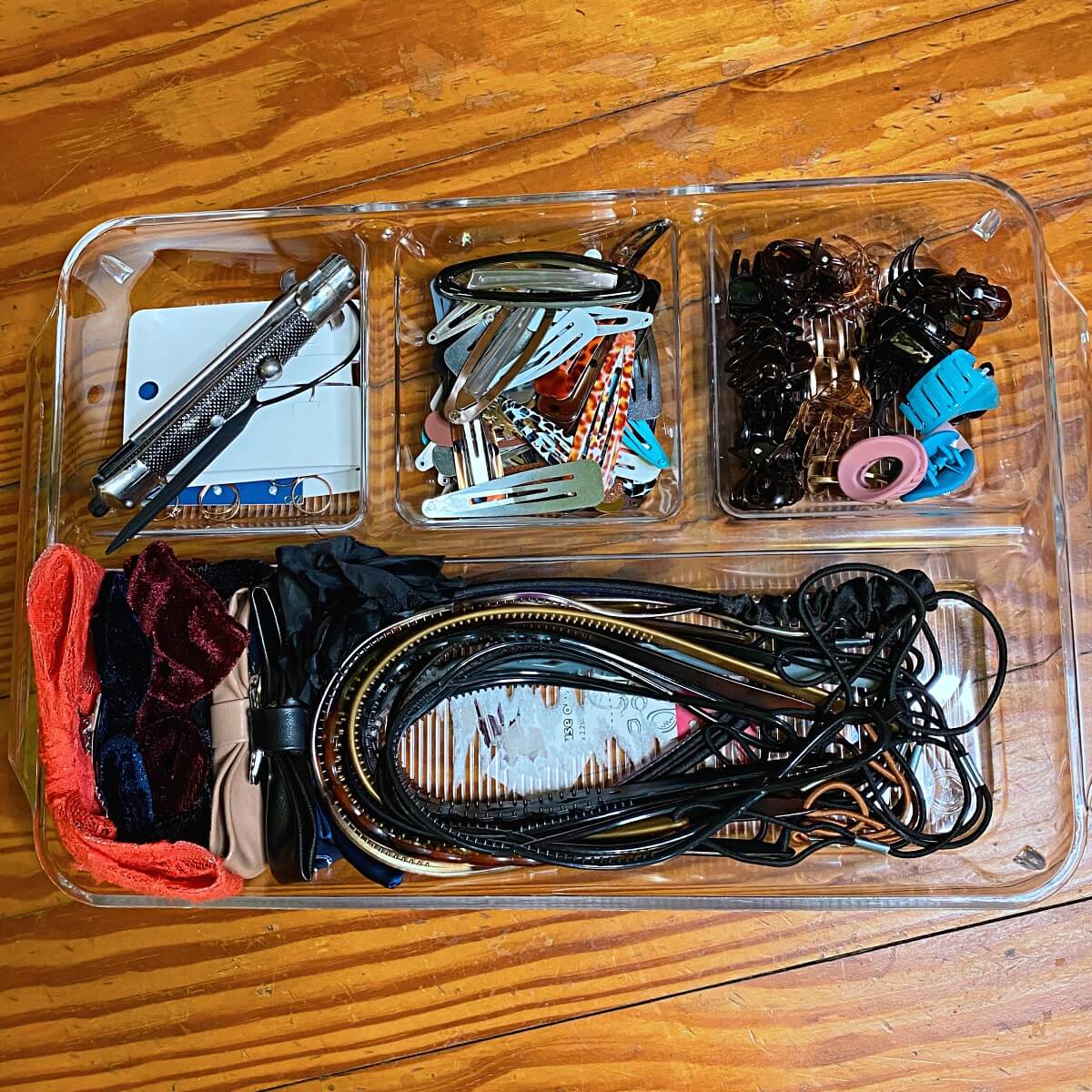How To Organize Hair Accessories In A Drawer