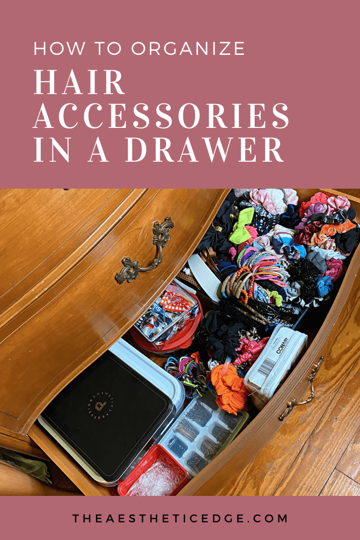 How To Organize Hair Accessories In A Drawer