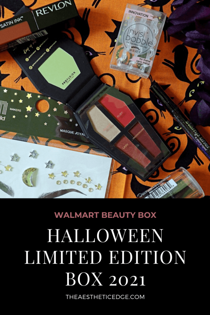 Walmart Halloween Limited Edition Box 2021