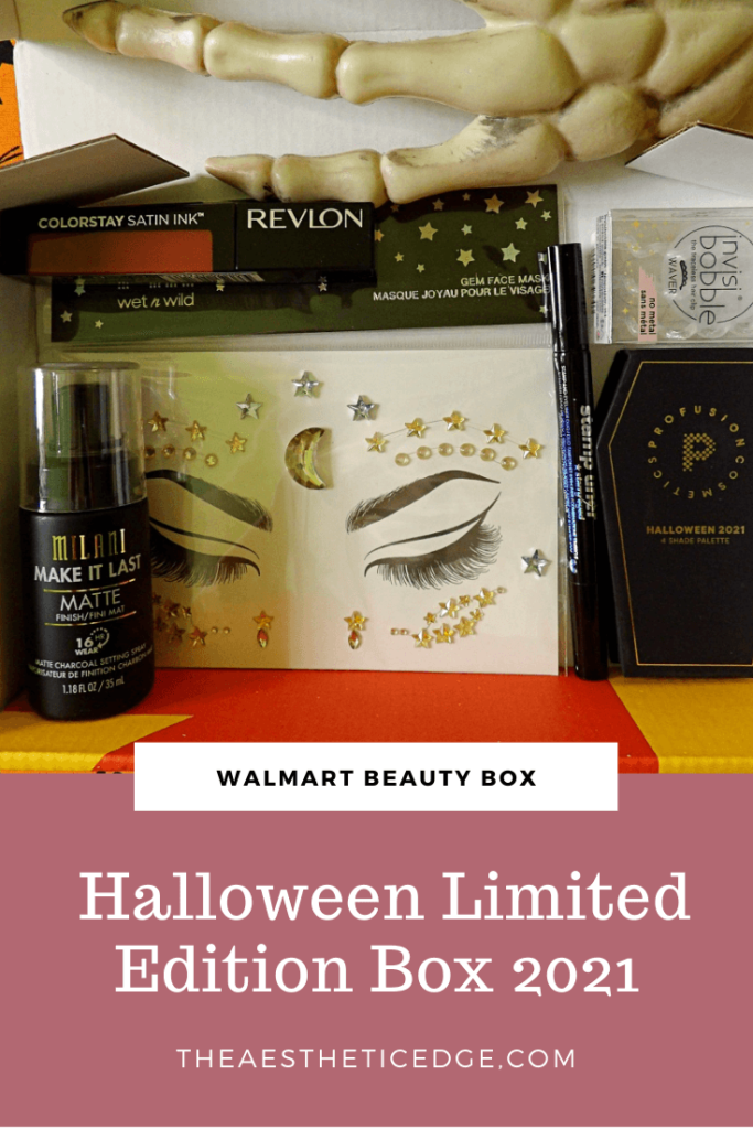 Walmart Halloween Limited Edition Box 2021