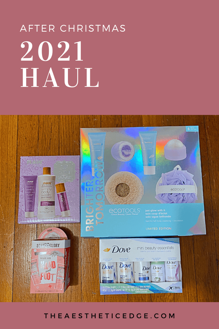 After Christmas Haul 2021 Discount Beauty The Aesthetic Edge