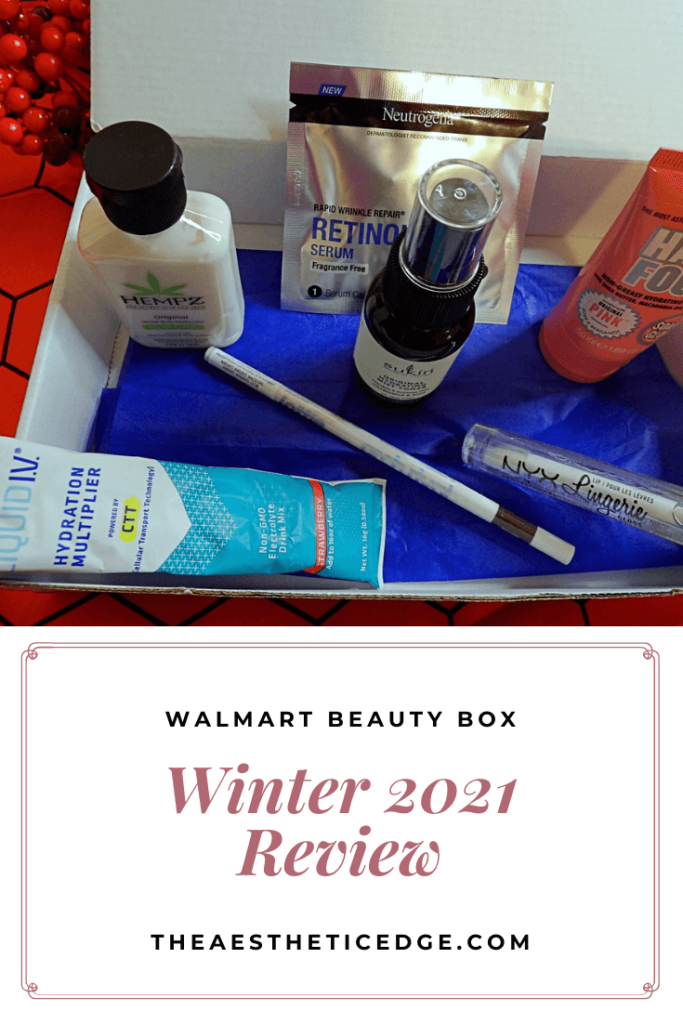 Walmart Beauty Box Winter 2021