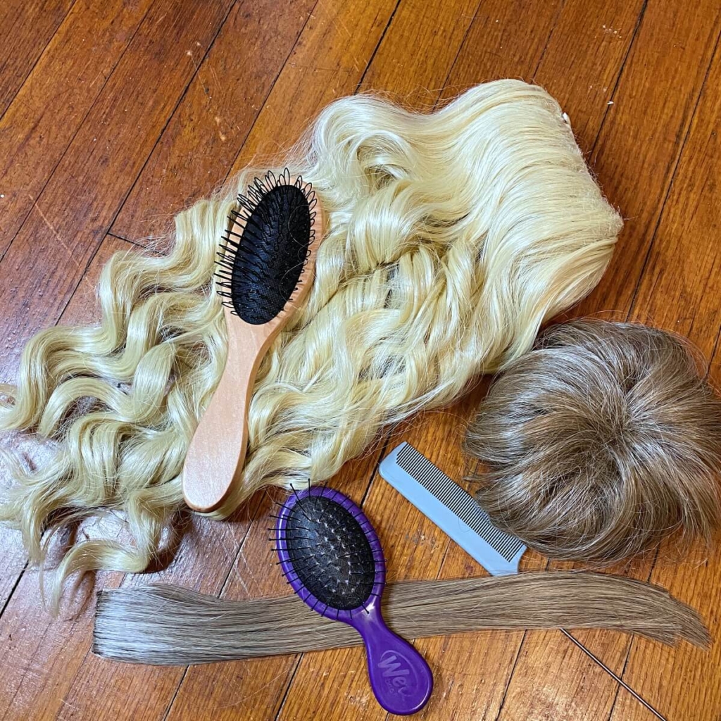 detangling wigs