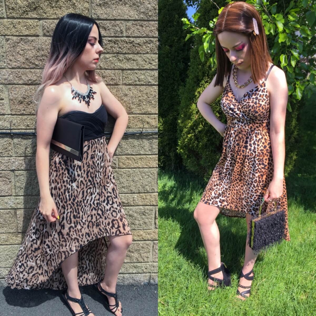 leopard dress outfits