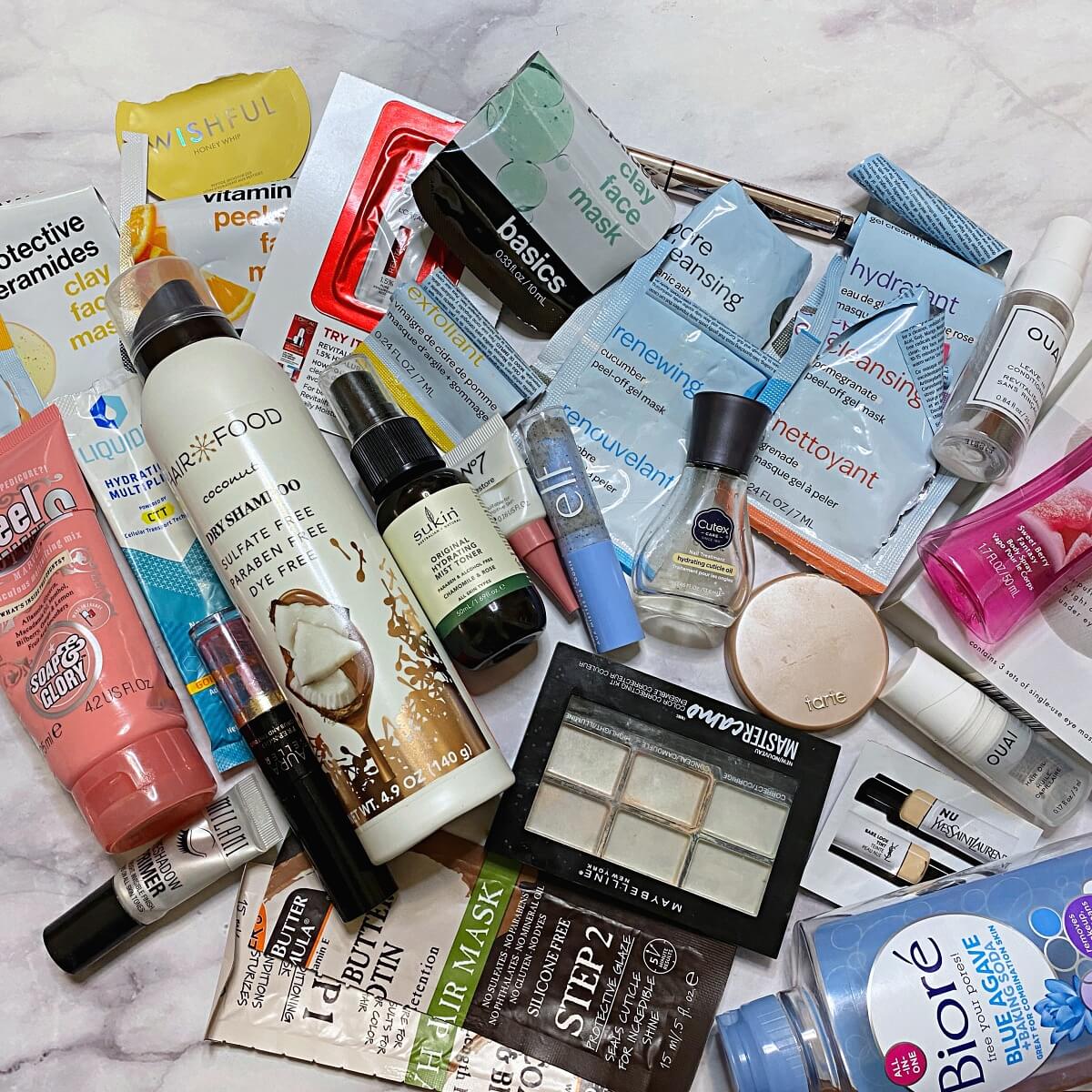 March 2022 empties review