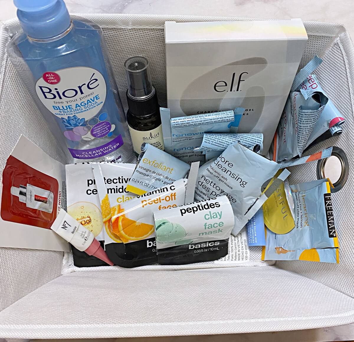 march 2022 skincare empties