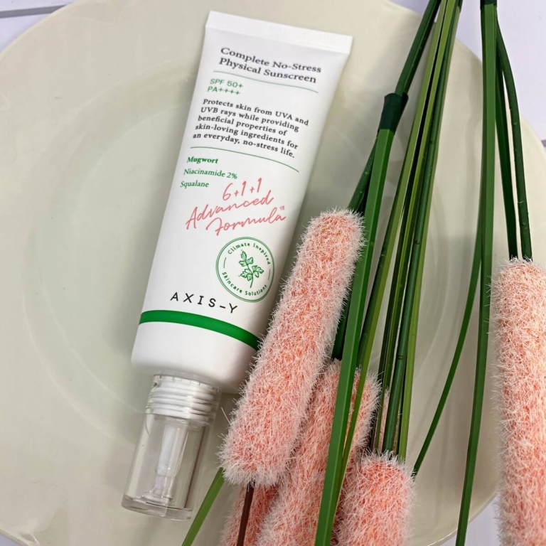 AXISY Complete NoStress Physical Sunscreen The Aesthetic Edge