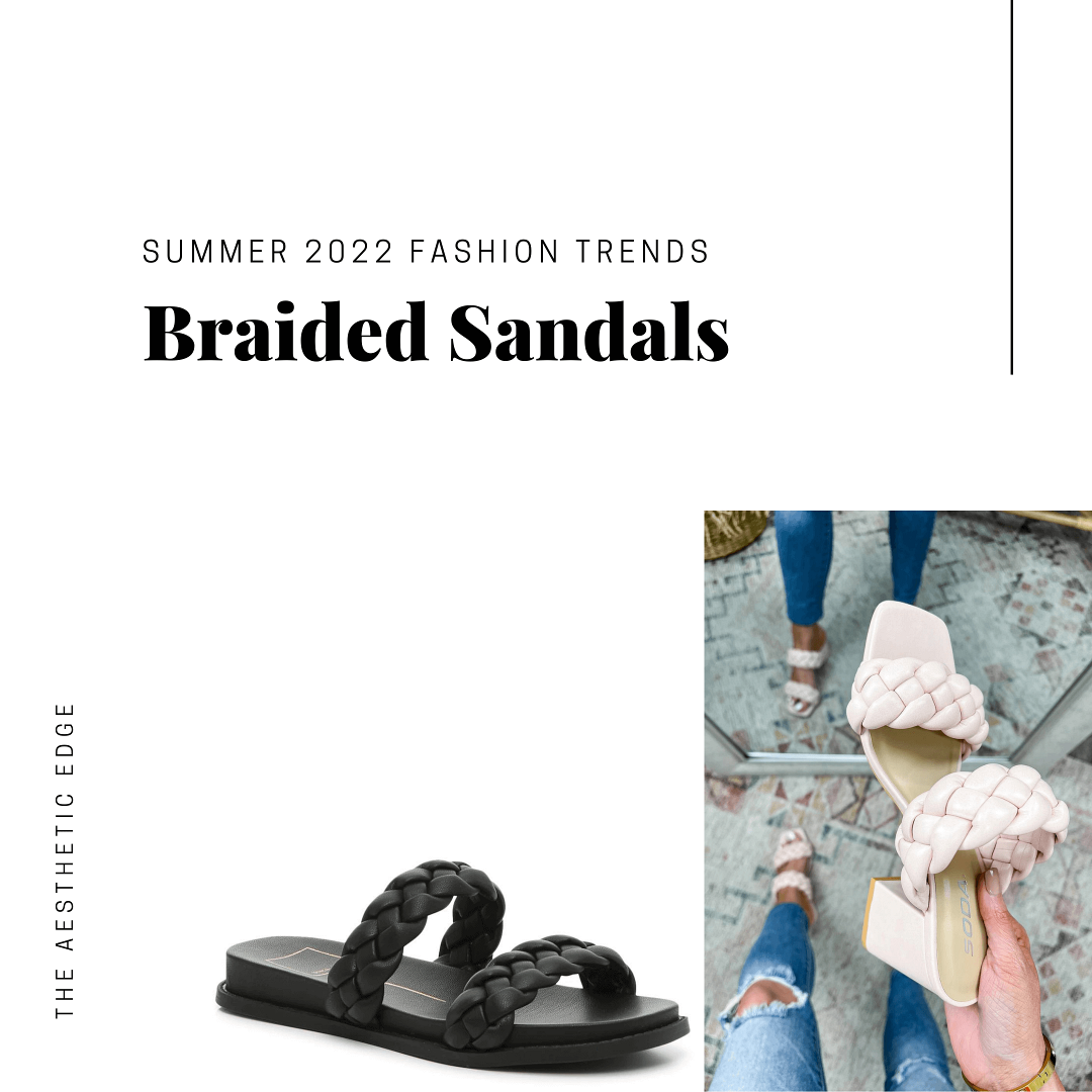 braided sandals 2022 fashion trends