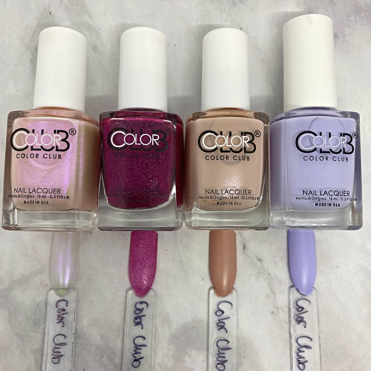 color club nail polish kind and aligned slay the day once upon a time holy chic