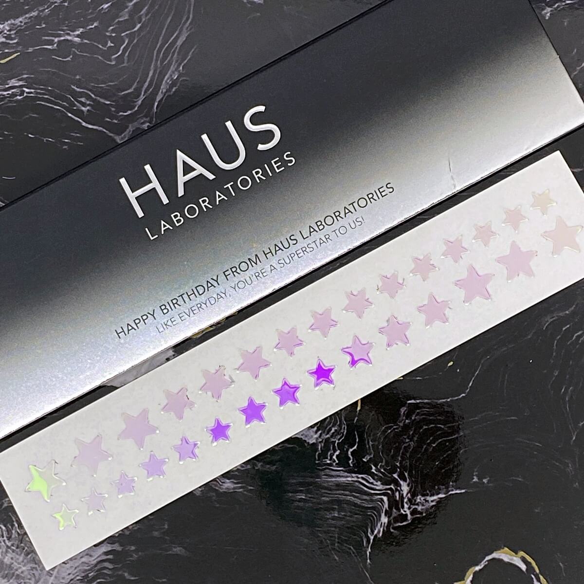haus labs star face stickers