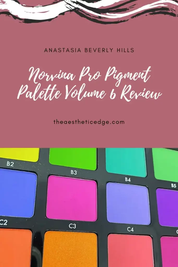 norvina pro pigment palette volume 6 review