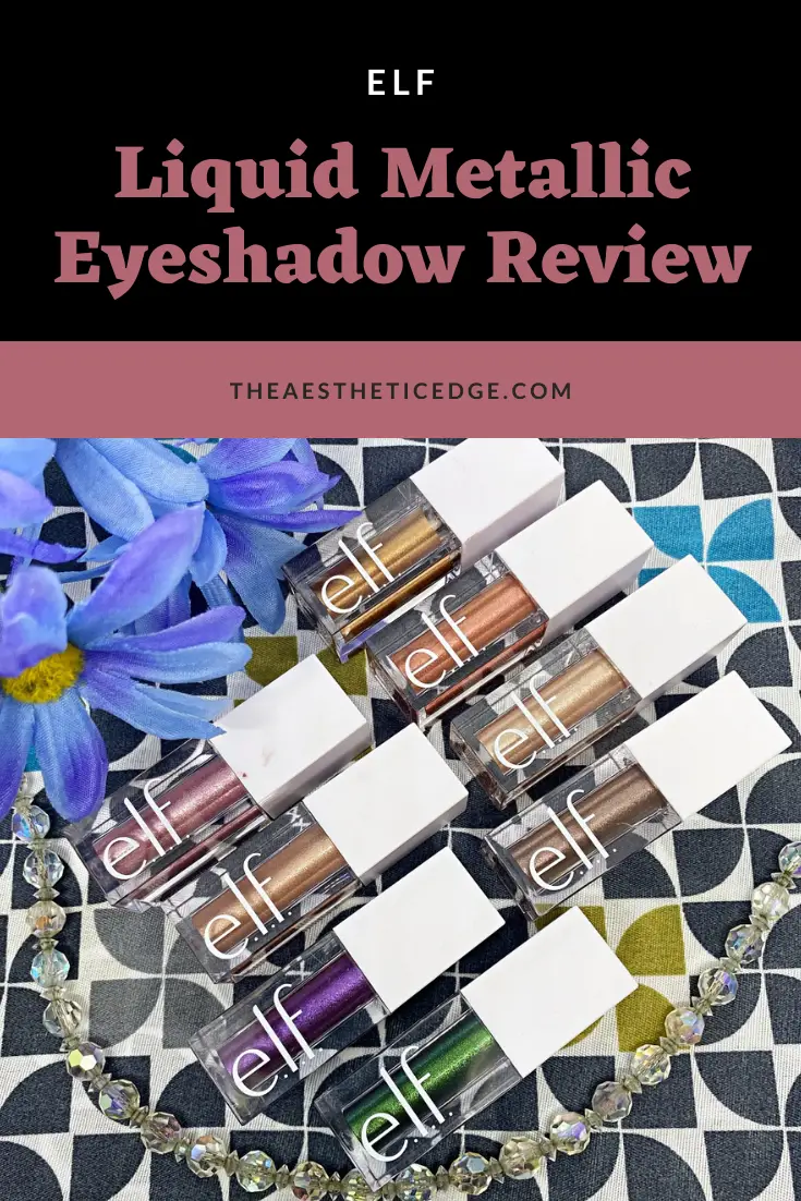 elf Liquid Metallic Eyeshadow Review