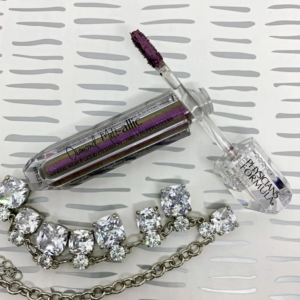Physicians Formula Mineral Wear Diamond Melt-allic Liquid Eyeshadow precious purple