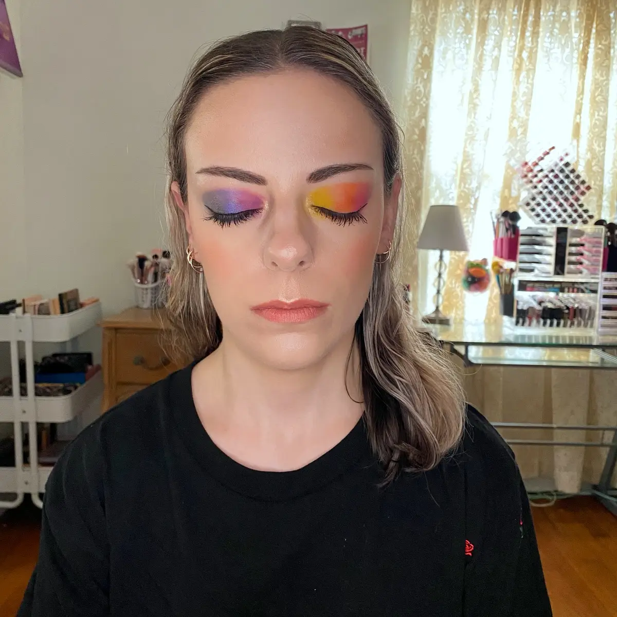 wet n wild pride collection makeup look