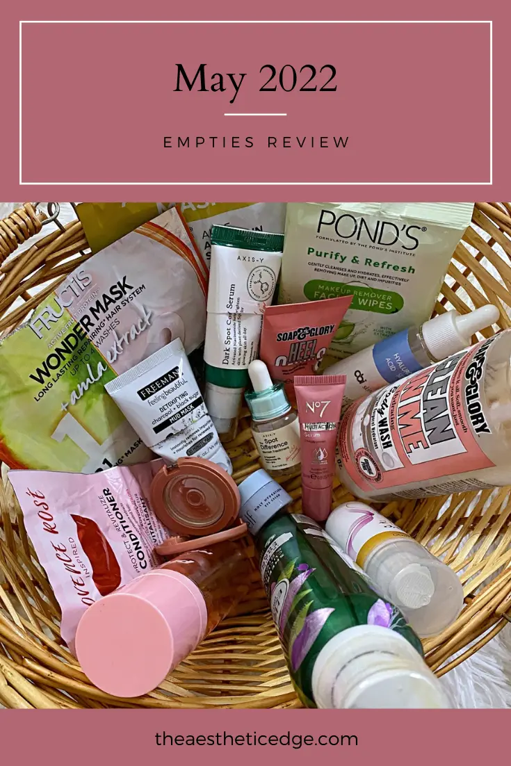 May 2022 empties review