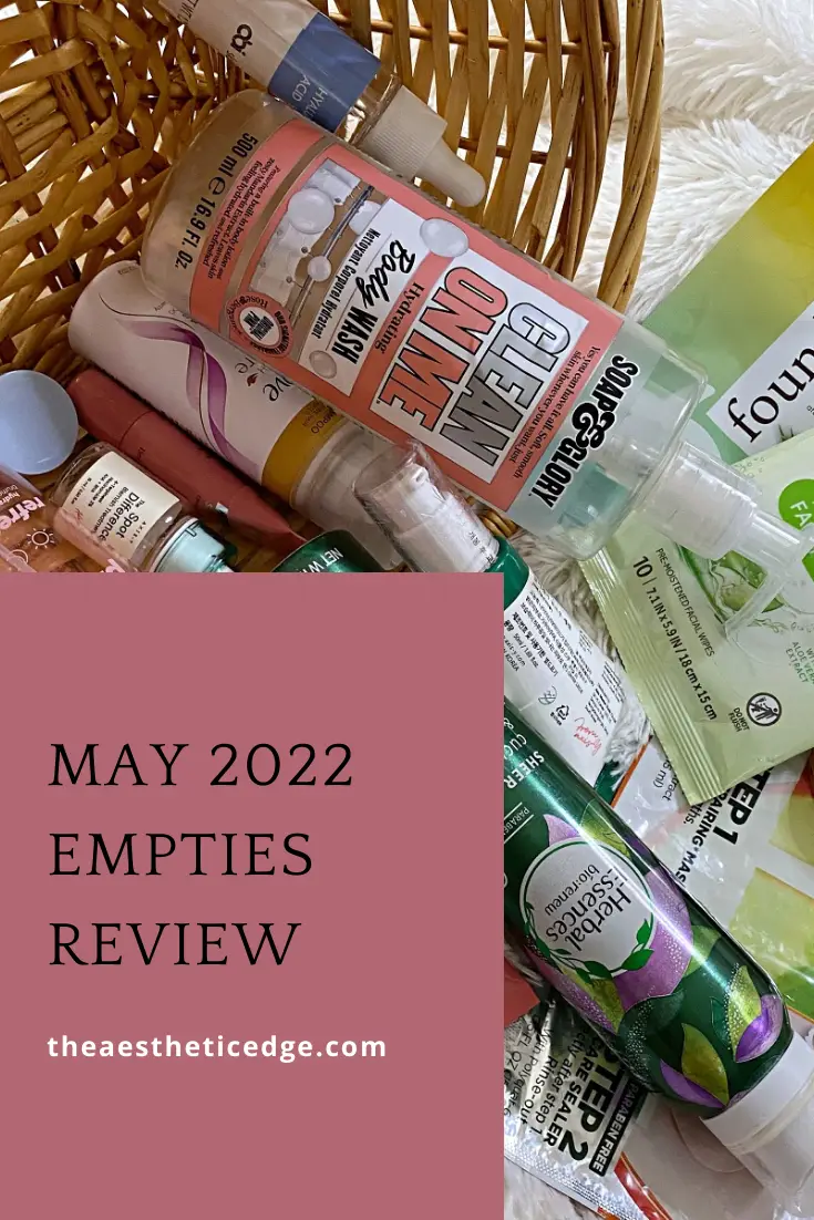 May 2022 empties review