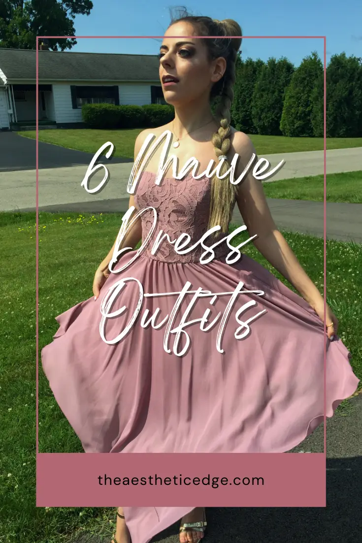Mauve Dress Outfits: 6 Ideas To Copy Now For Inspiration