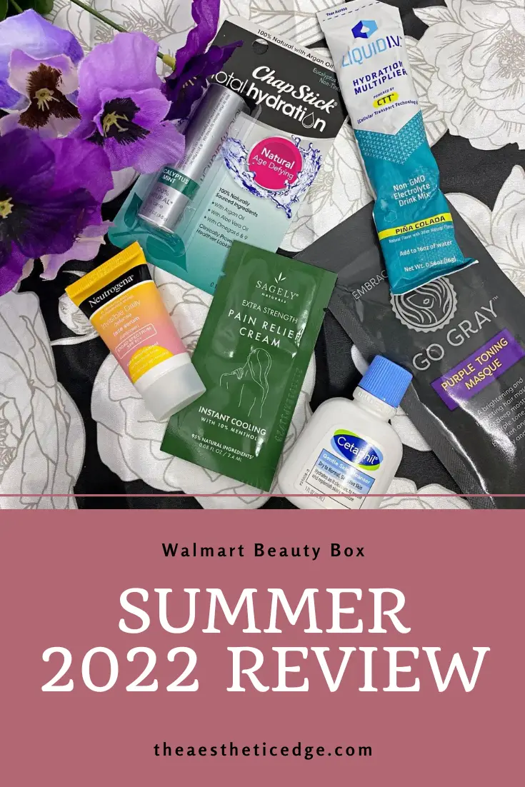 walmart beauty box summer 2022 review