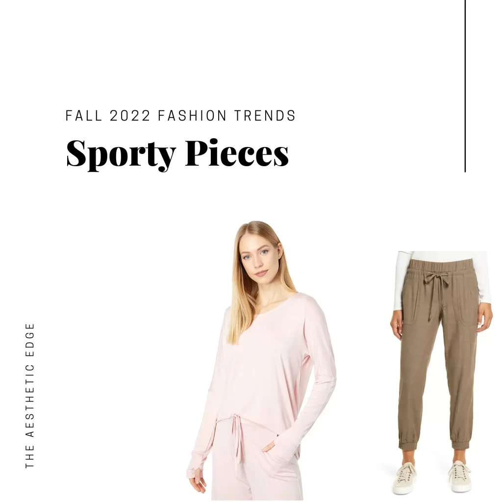 Sporty Pieces fall 2022 fashion trends