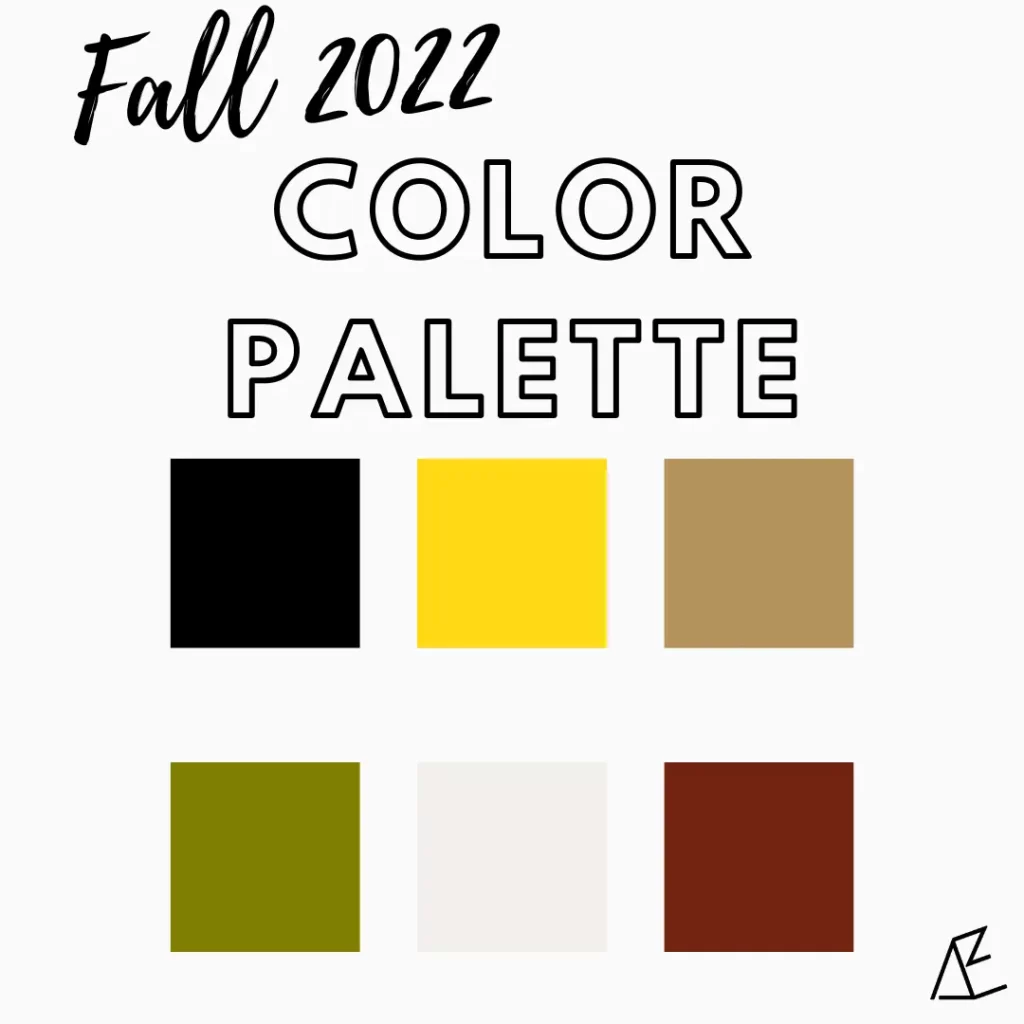 fall 2022 fashion color trends