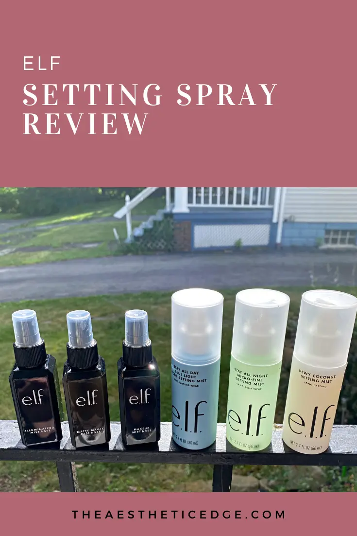 elf setting spray review