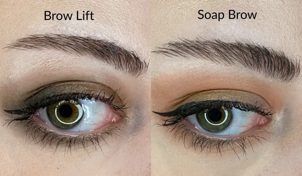 elf brow lift vs soap brow
