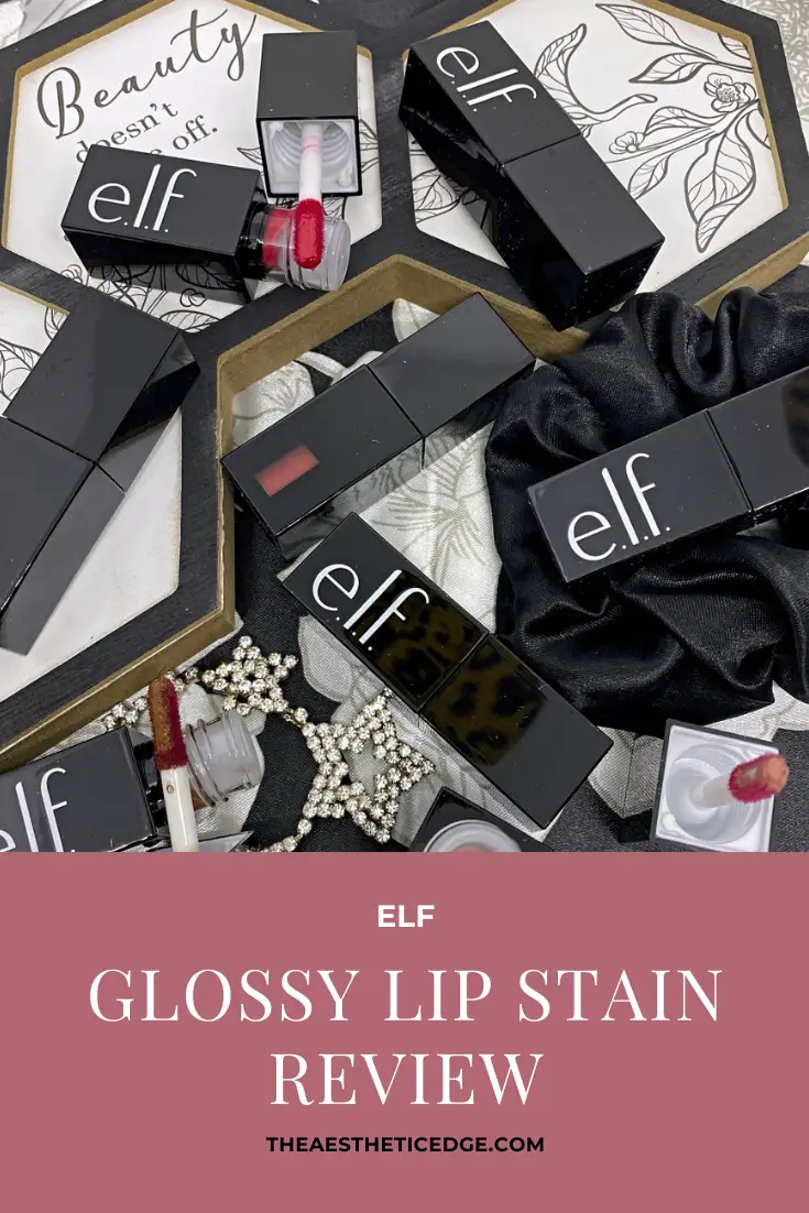 elf Glossy Lip Stain review
