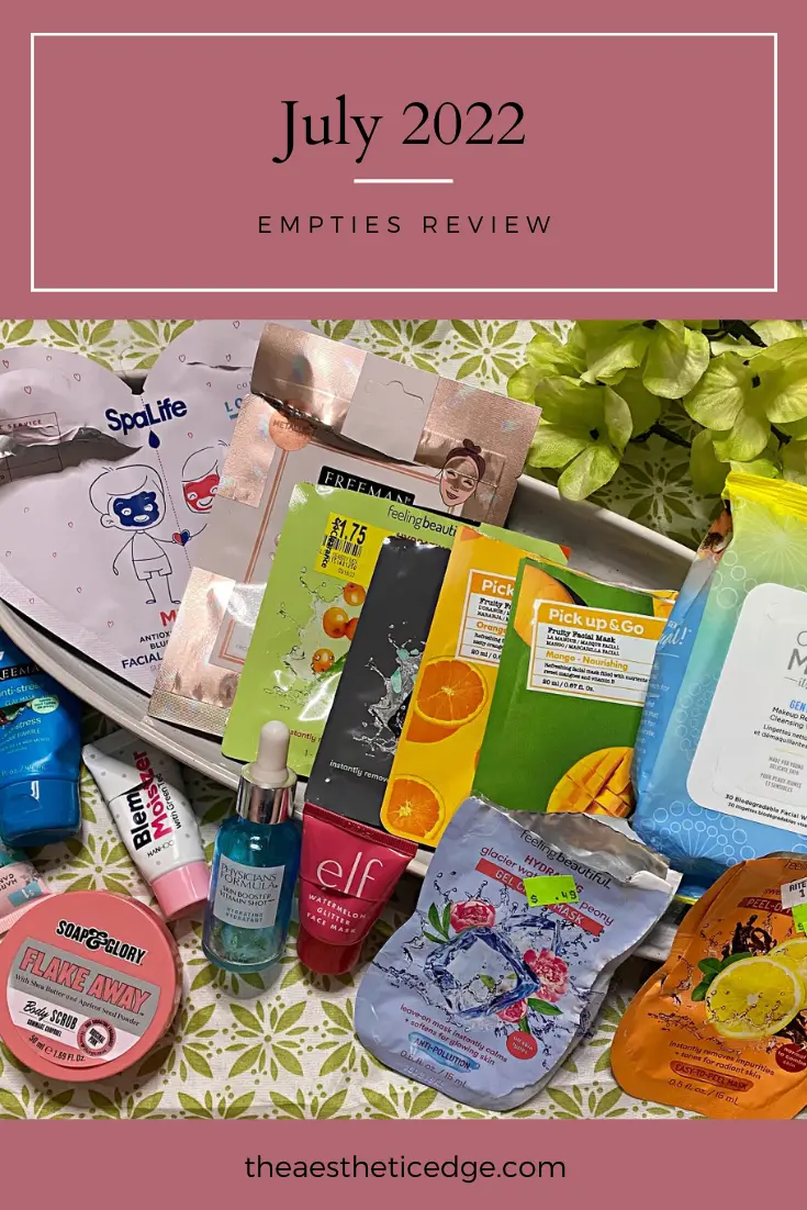 july 2022 empties review