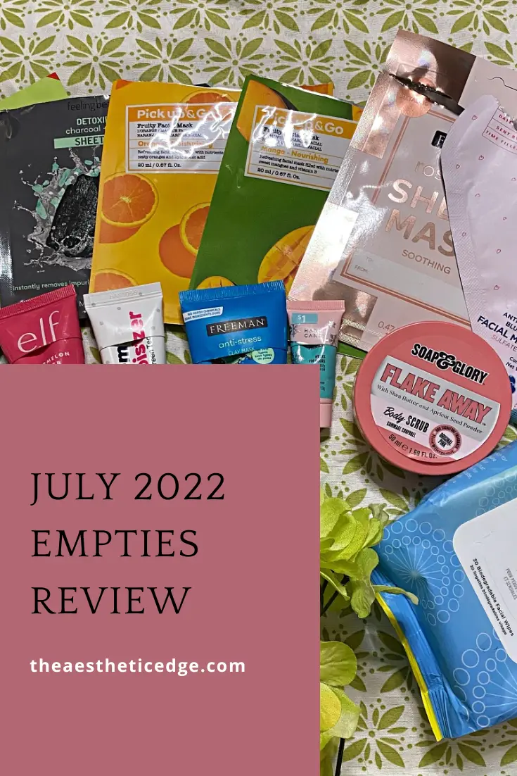 july 2022 empties review