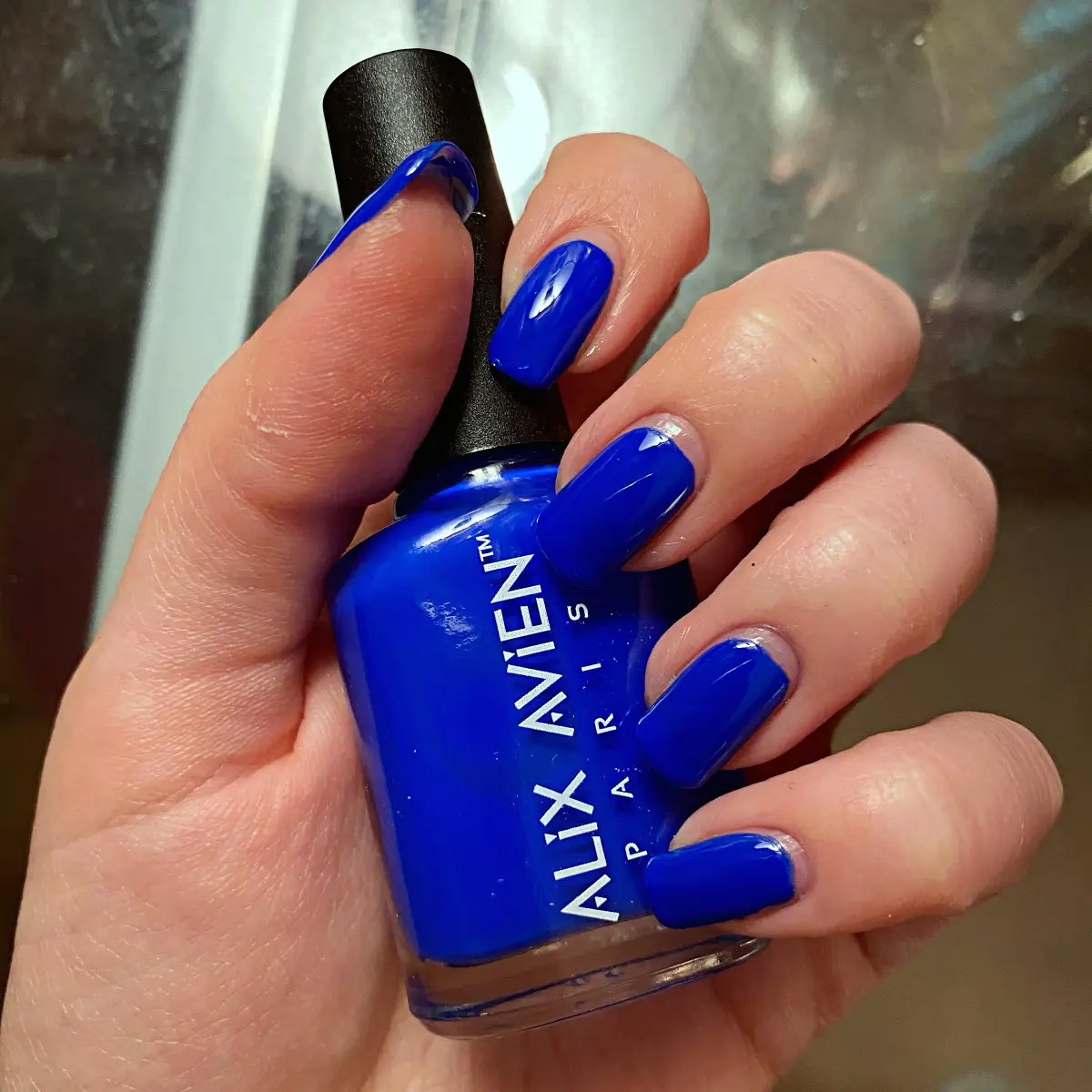 wearing alix avien nail lacquer 24