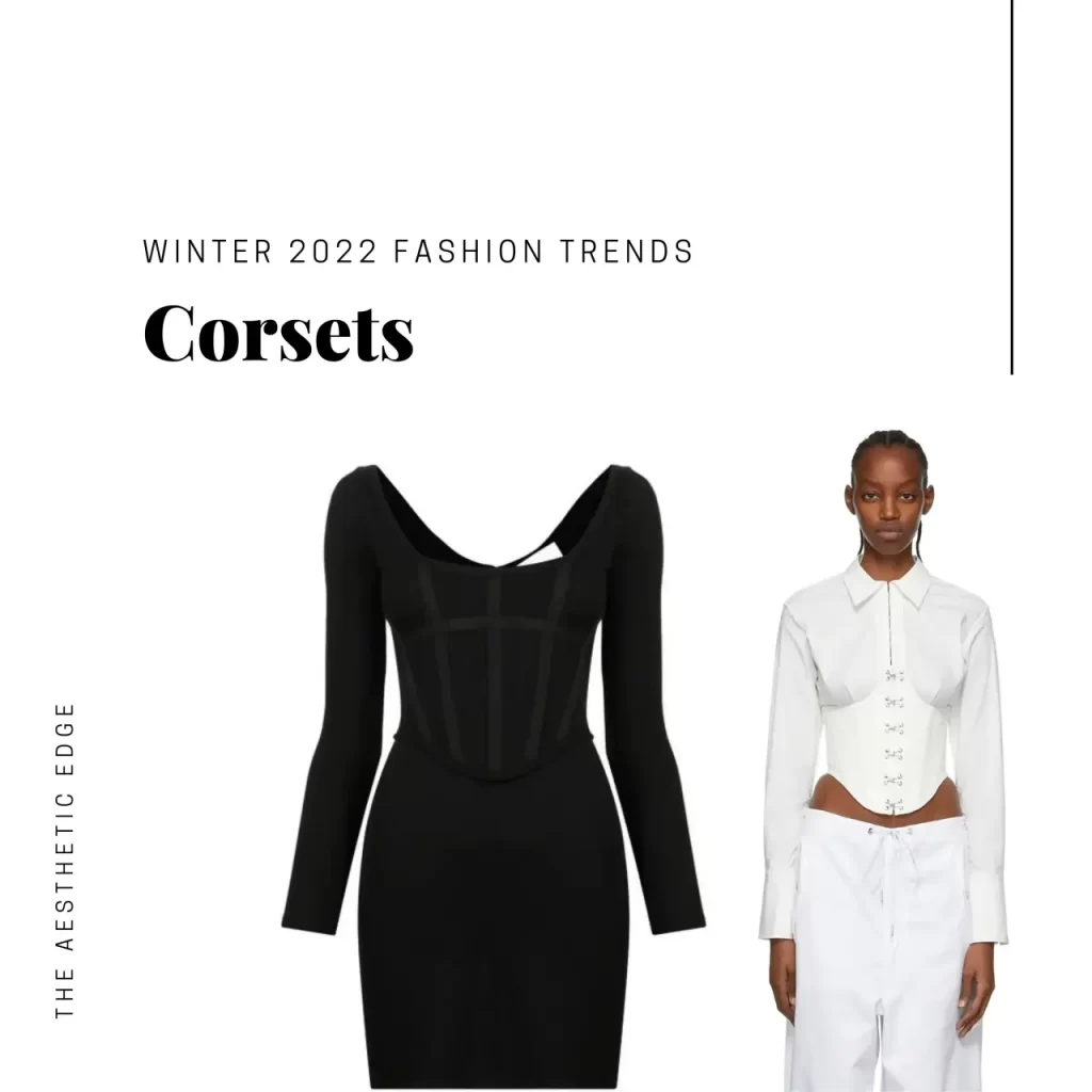 corset winter 2022 fashion trends