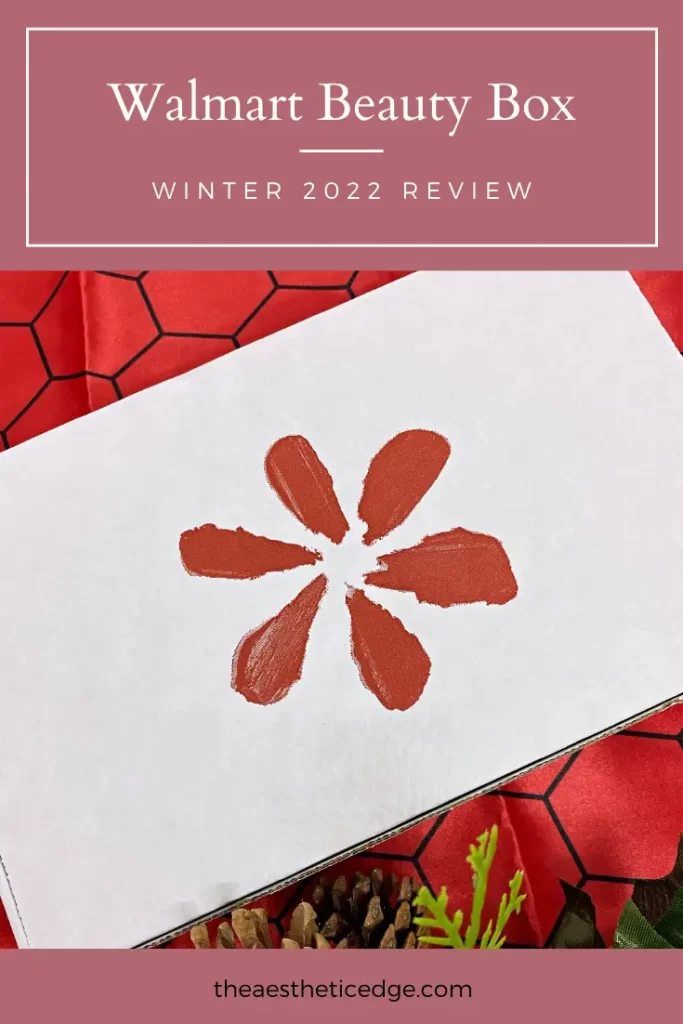 walmart beauty box winter 2022 review