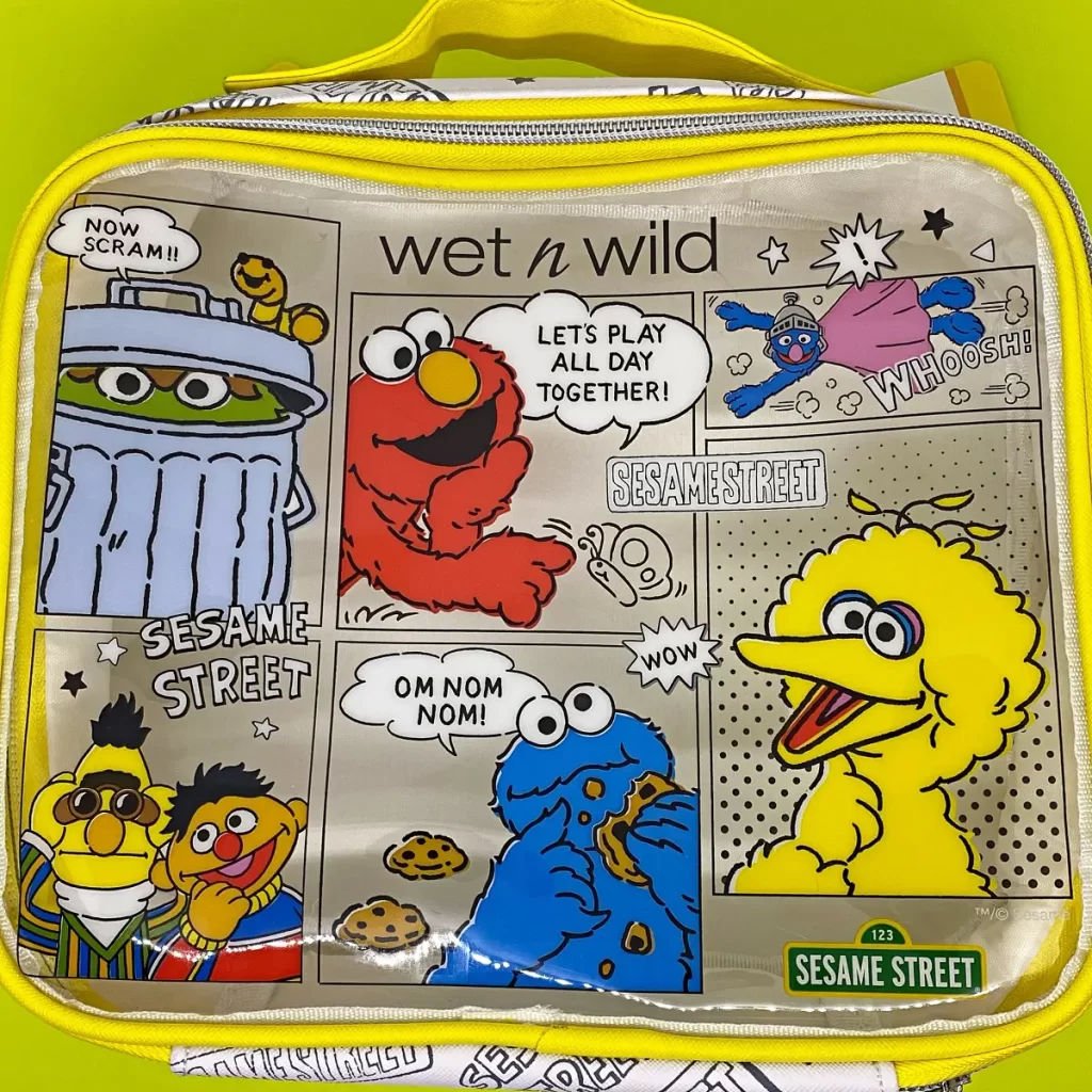 wet n wild Sesame Street makeup bag