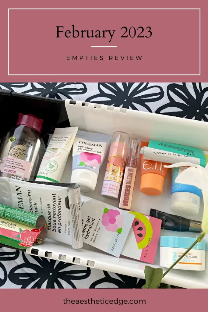 February 2023 empties review