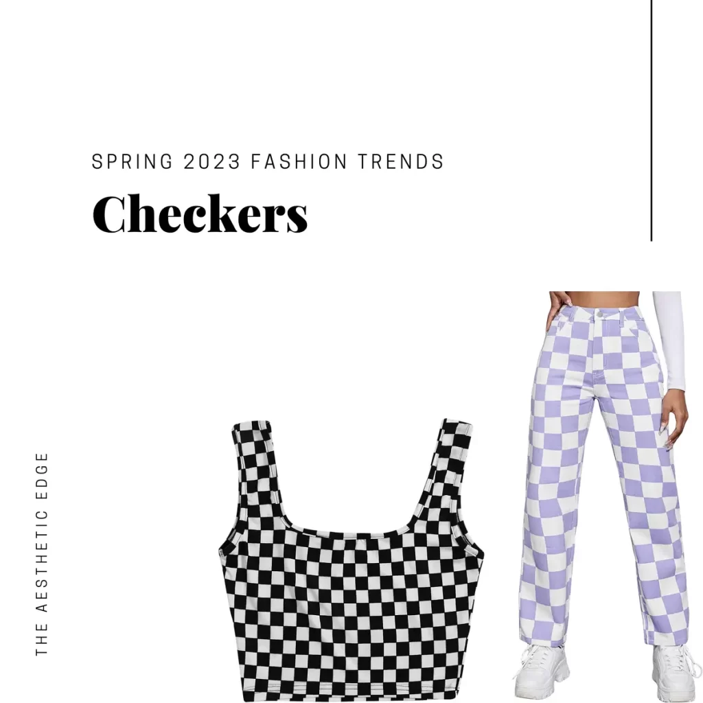 checkers spring 2023 fashion trends