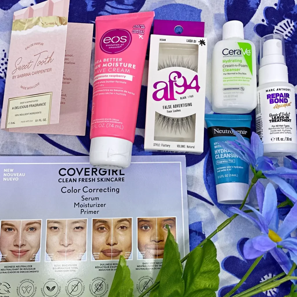 Walmart Beauty Box Spring 2023 products