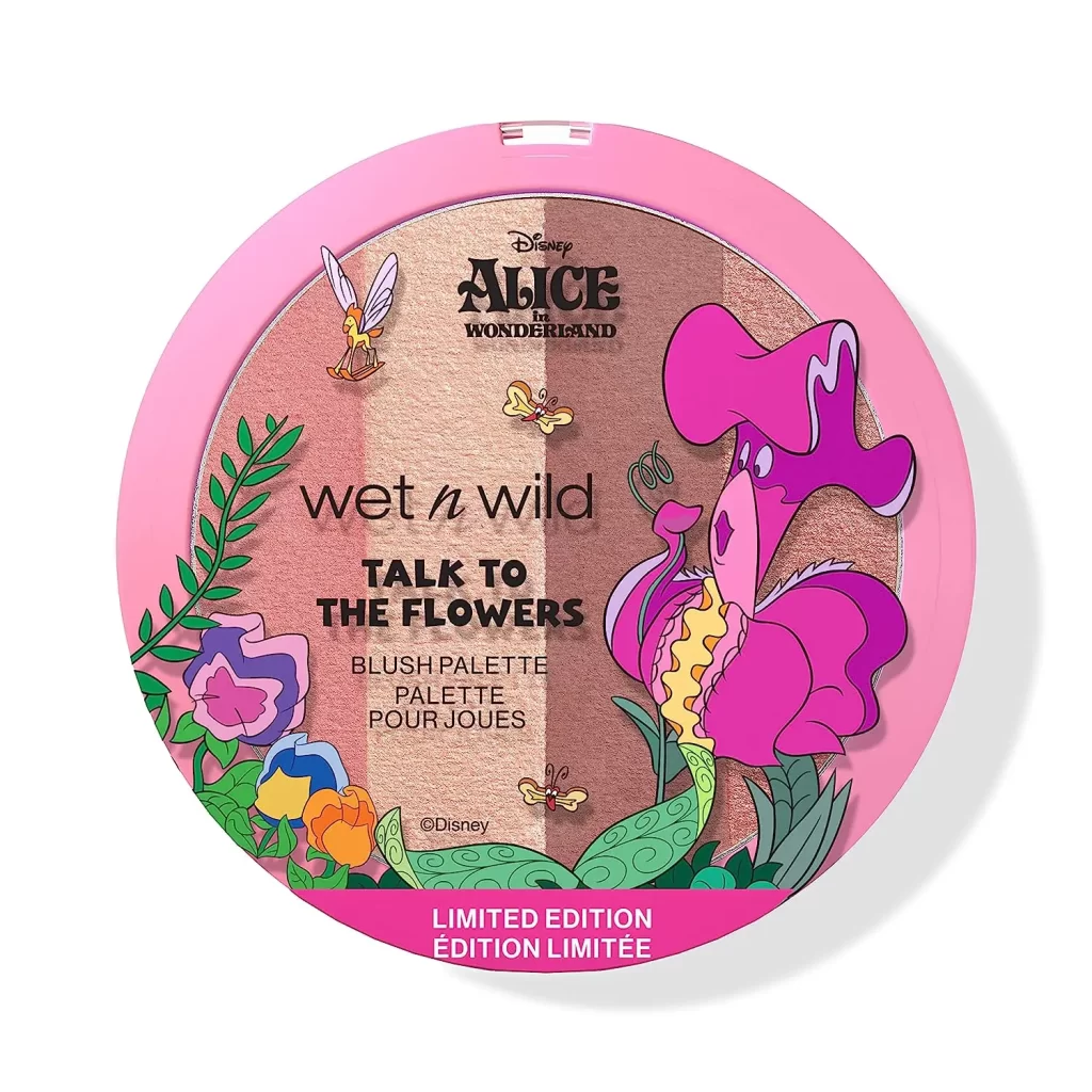 wet n wild Alice in Wonderland Talk to the Wildflowers Blush Palette