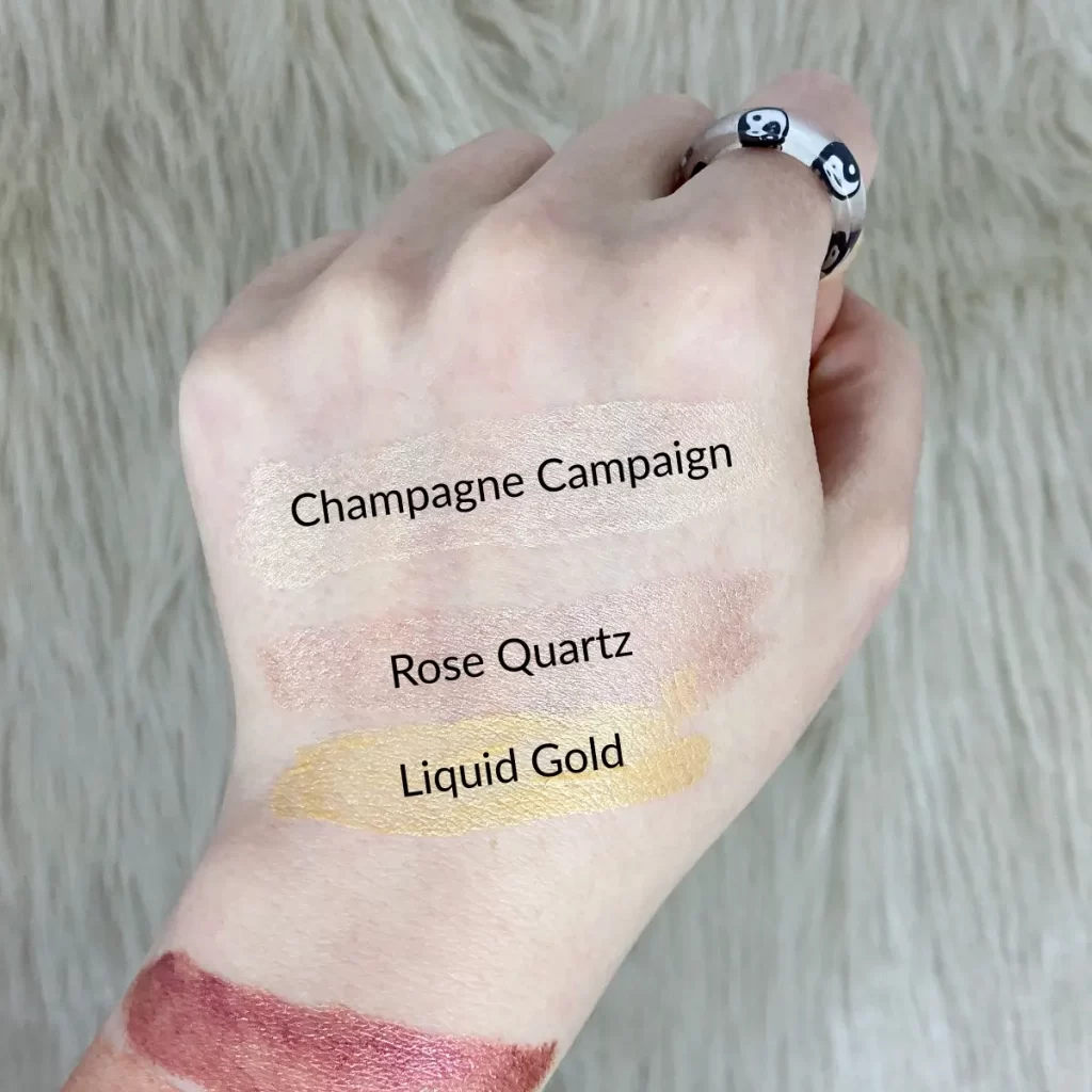 elf Halo Glow Highlight Beauty Wand swatches