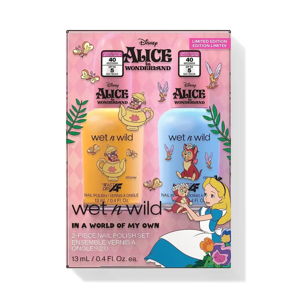 Alice in Wonderland In A World Of My own 2-piece Nail Polish Set