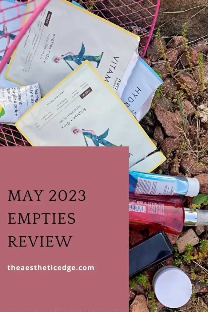 May 2023 empties review