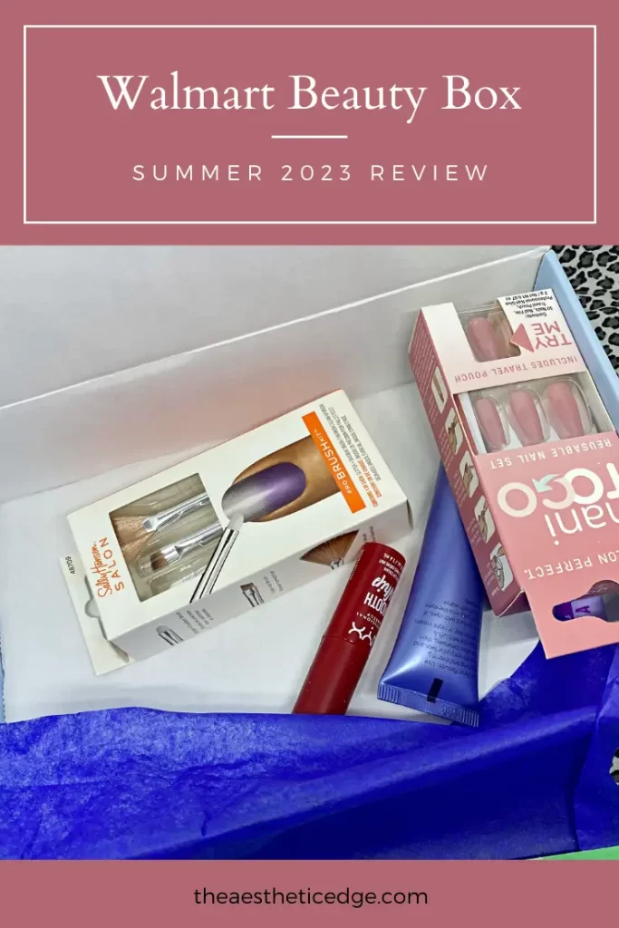 walmart beauty box summer 2023 review