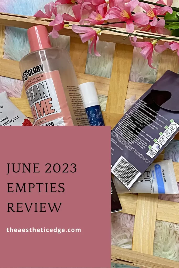 June 2023 empties review