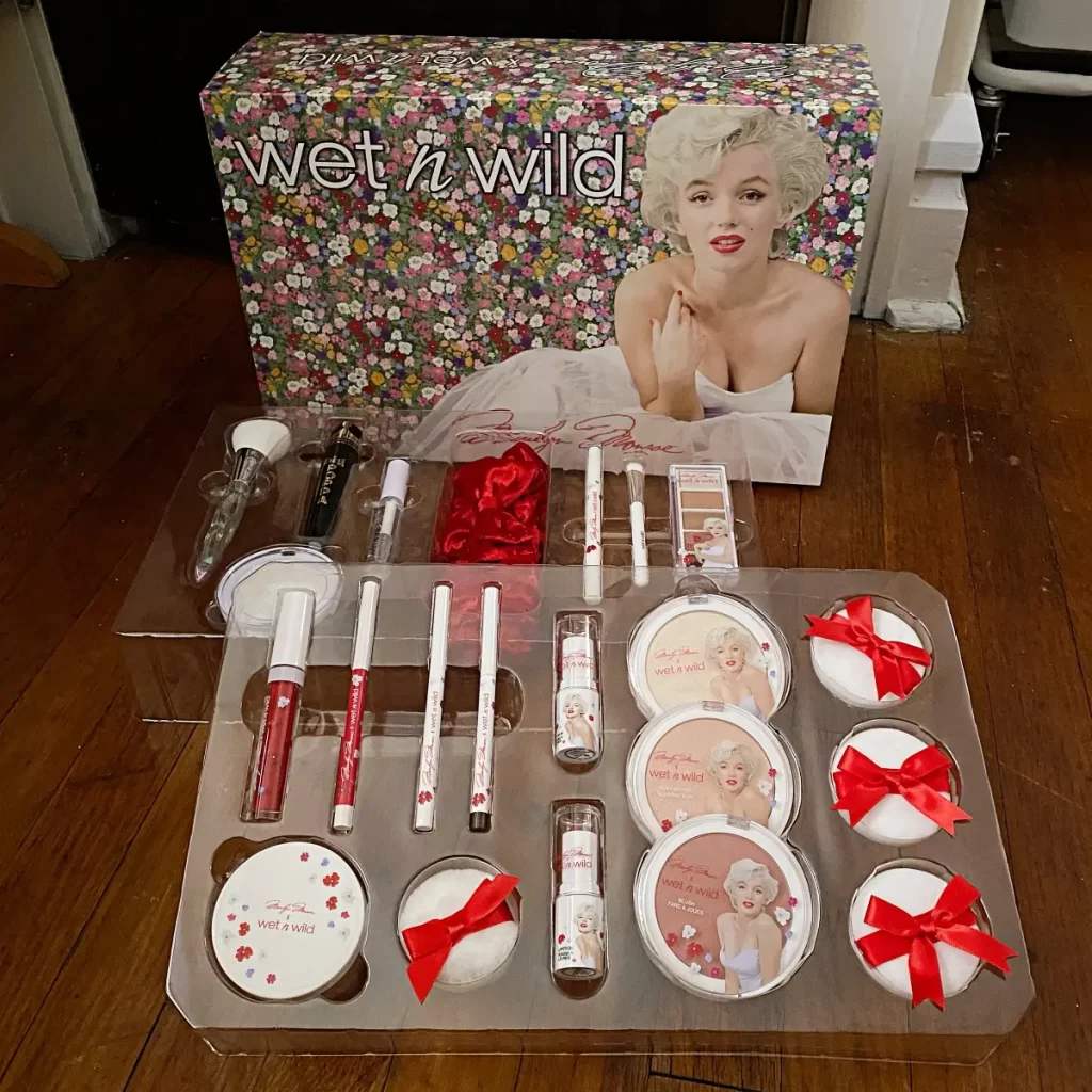 wet n wild Marilyn Monroe Collection Marilyn Monroe PR Box