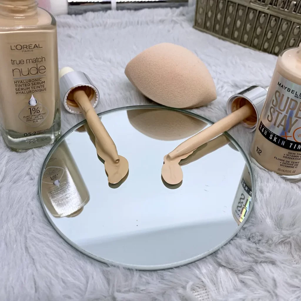 NEW MAYBELLINE SUPERSTAY 24H SKIN TINT vs L'ORÉAL TRUE MATCH NUDE