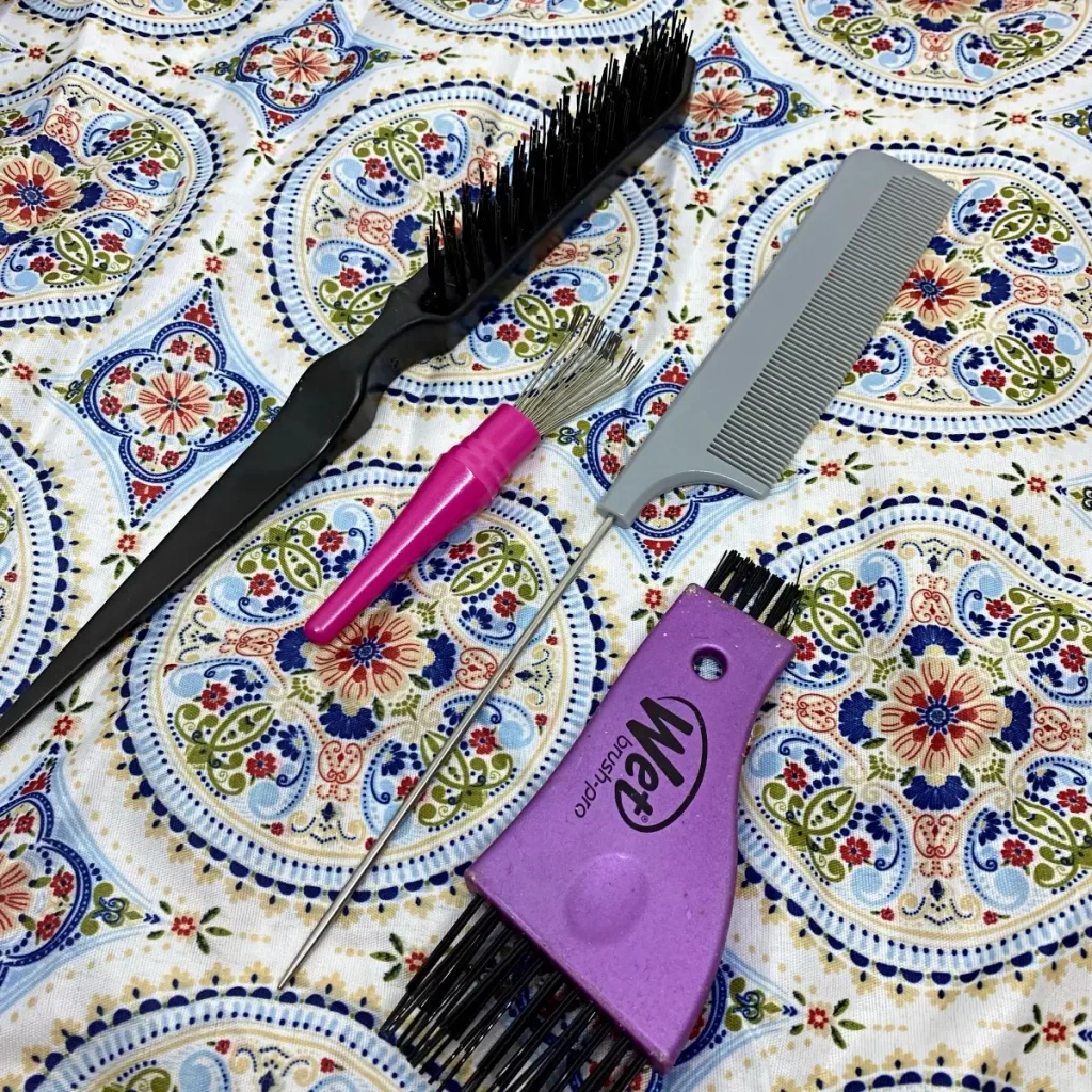 tools to remove hair from brushes